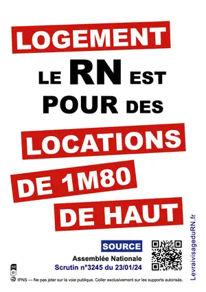 Habitat : le RN a voté contre une hauteur minimale sous plafond de 2m20
